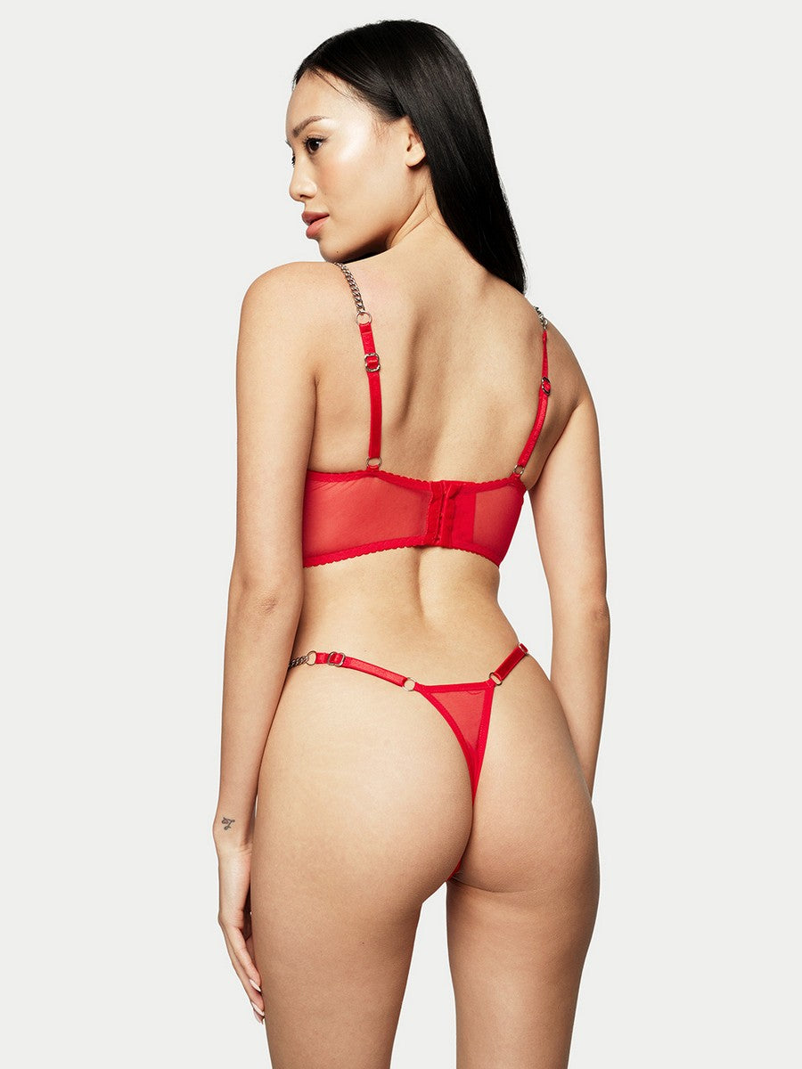 Megan-Höschen in Rot