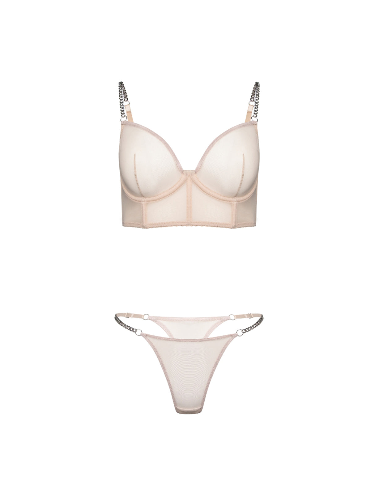 Megan Lingerie Set in Beige
