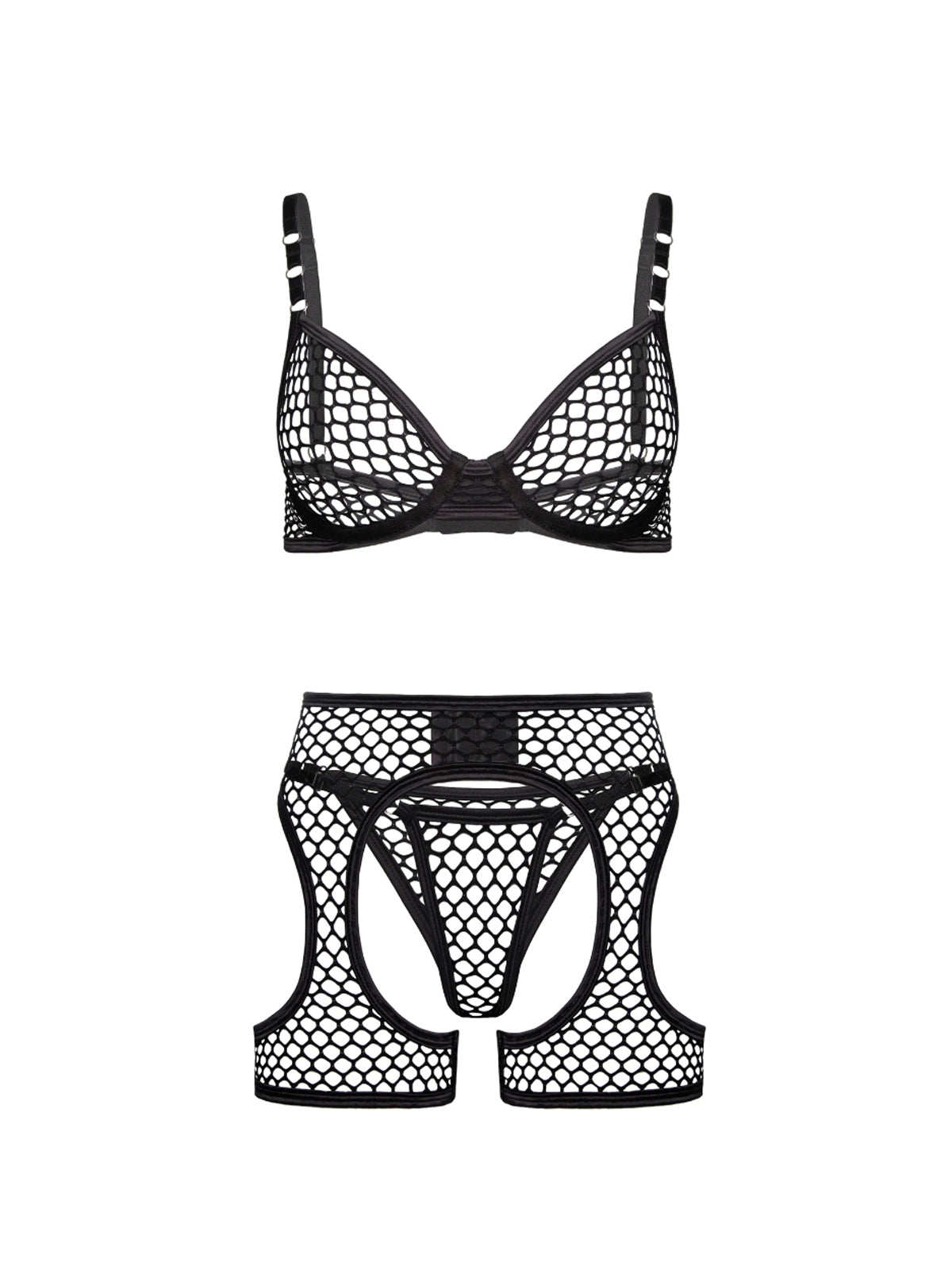 Play Lingerie Set with Garters
